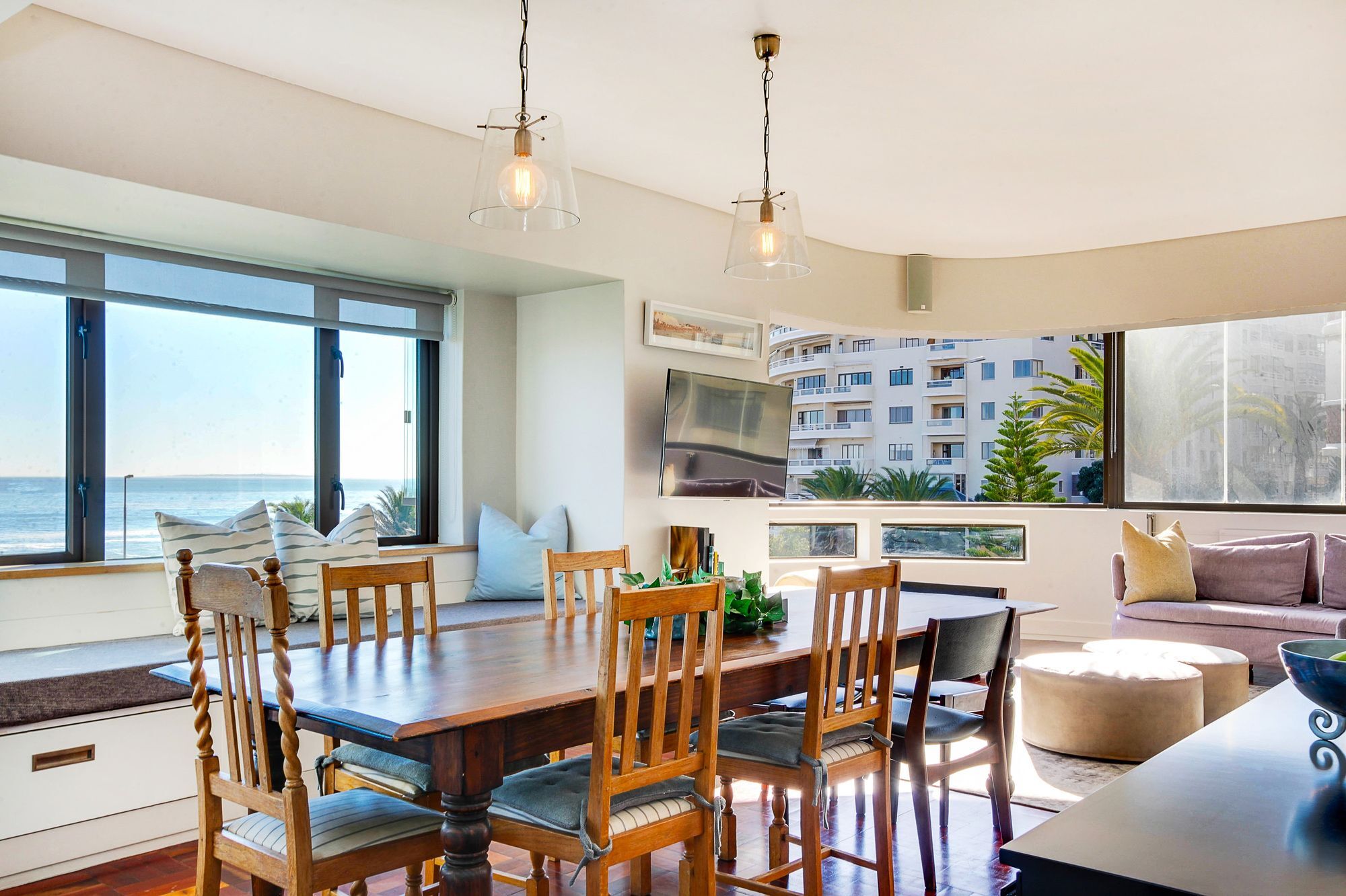 Backup Powered Sea View Apartment On The Promenade Kapstaden Exteriör bild